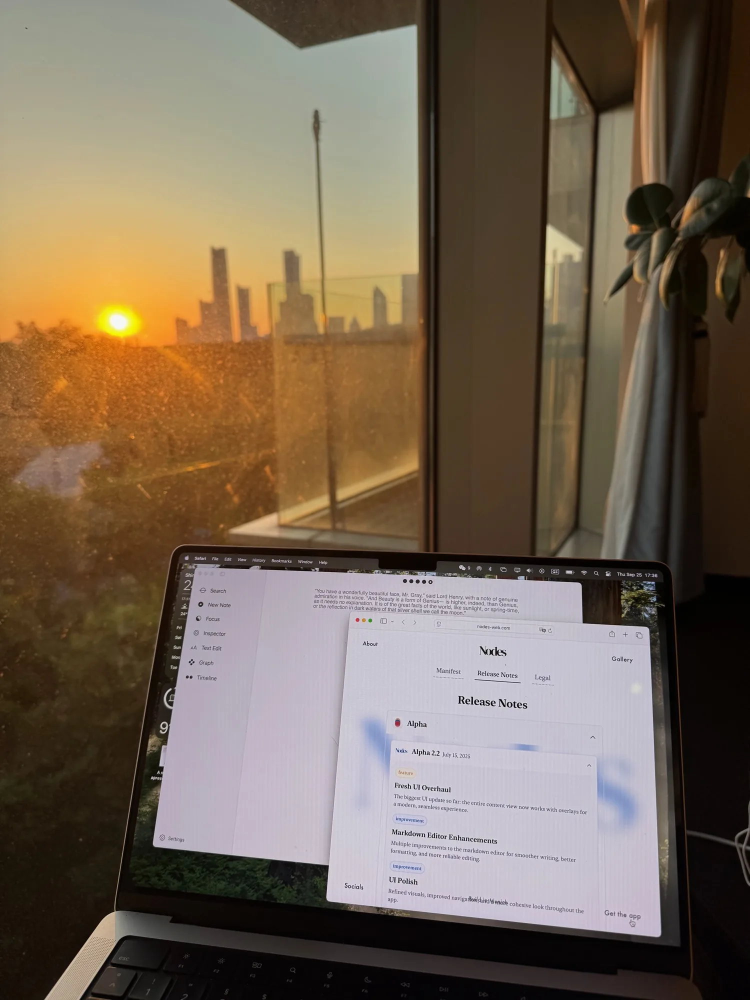 Evening Sun in China