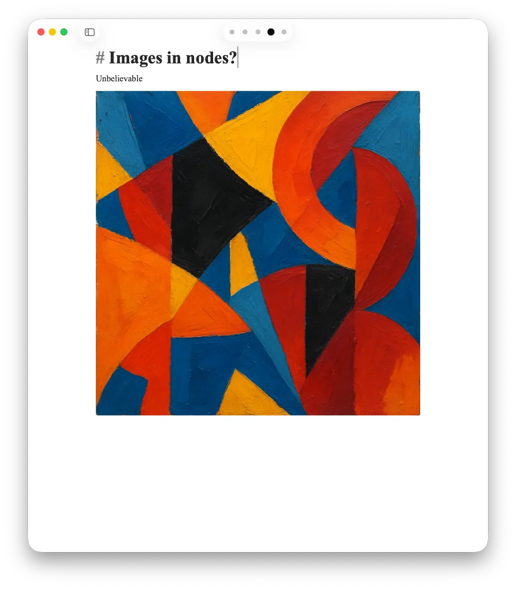 Images in Nodes