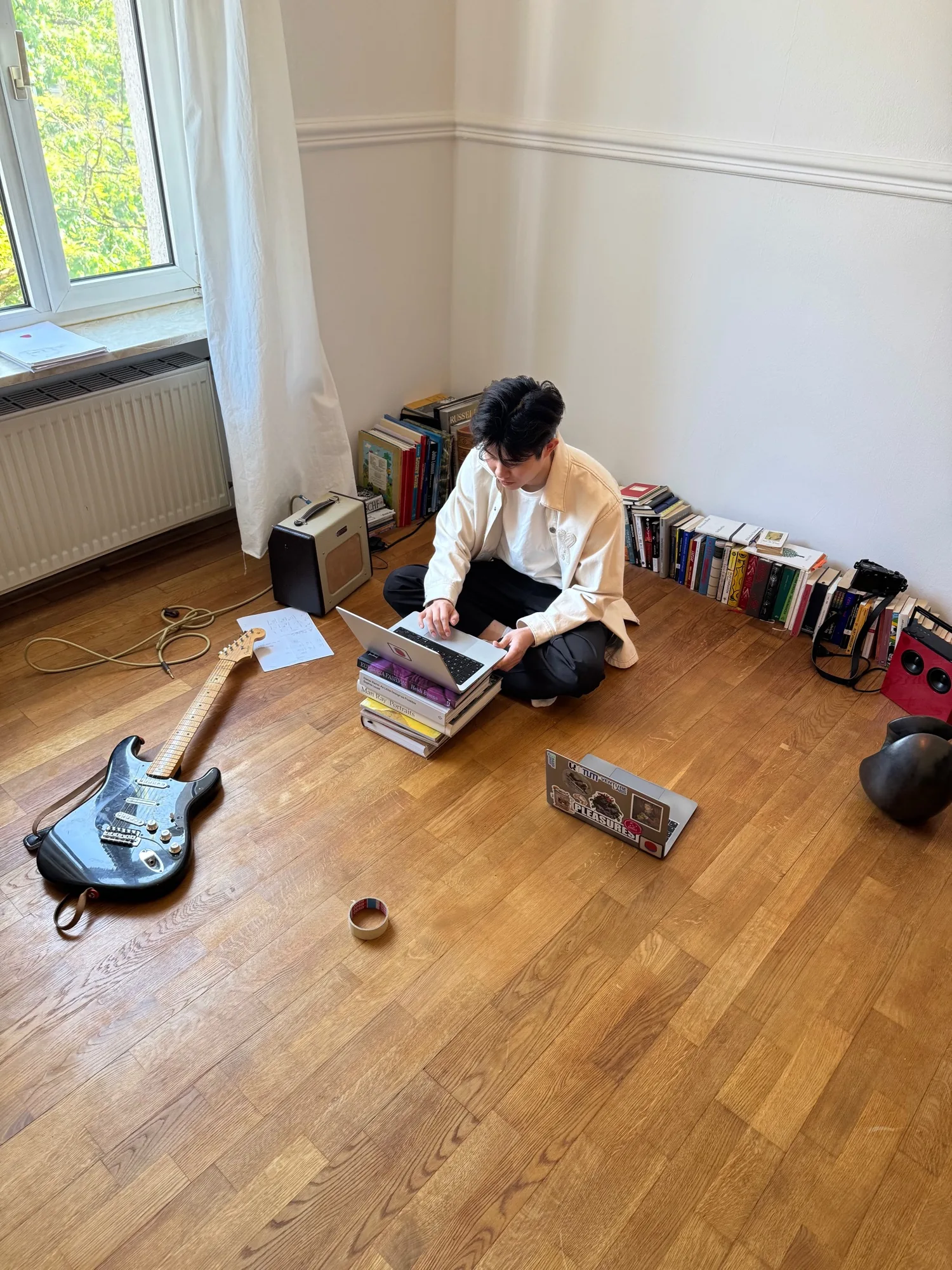 Working in Nico's Room